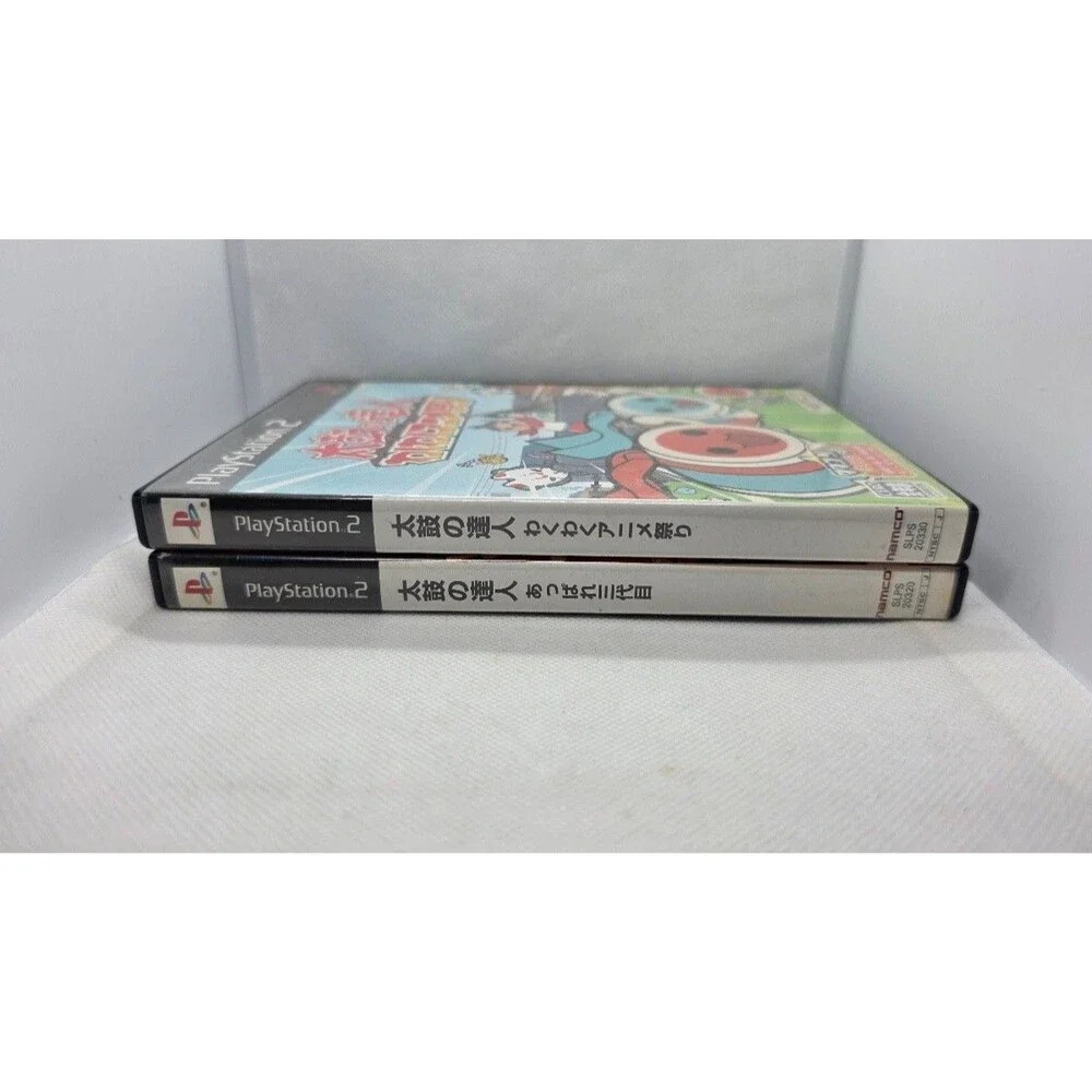Lot of 2 Taiko no Tatsujin Games (NTSC-J PlayStation 2)